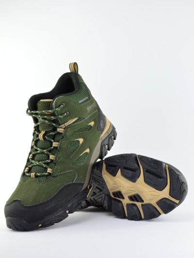 Zielone buty trekkingowe Regatta Holcombe IEP