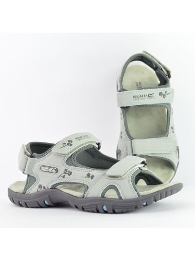 Szare sandały miejsko-turystyczne Regatta Haris 