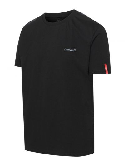 Czarny t-shirt Campus Valkorian