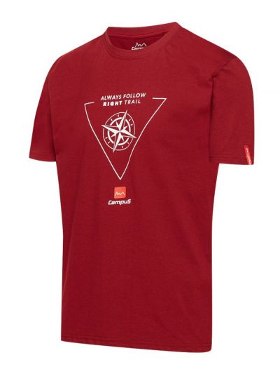 Koszulka bordo Campus Hafnir Men