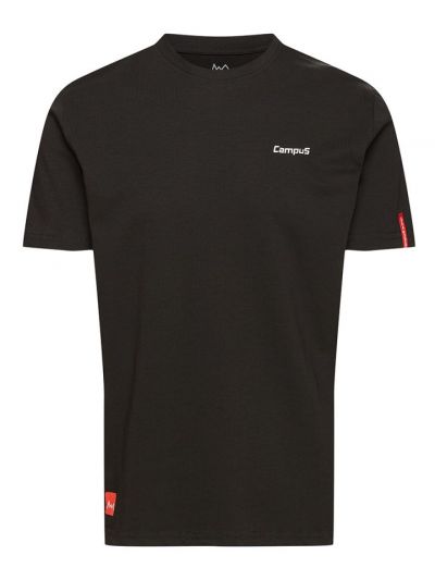 Czarny t-shirt męski Campus Ronvale