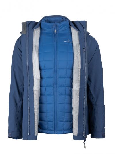 Całoroczna kurtka męska 3w1 Everfolk Bergson