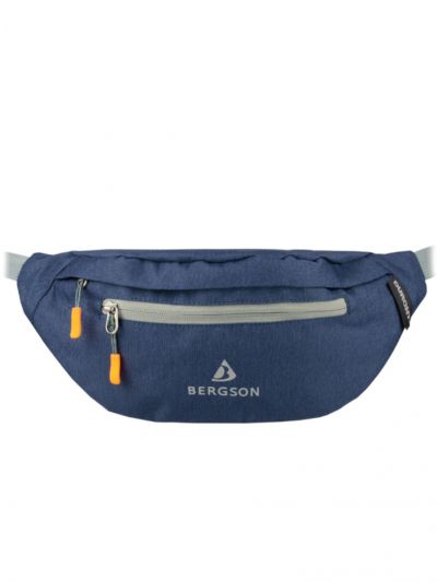 Saszetka granatowa na pasku Bergson Gamma