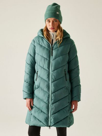 Płaszcz zimowy damski pikowany Regatta Anita