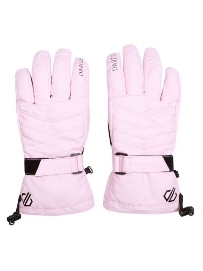 Ocieplane rękawice narciarskie Dare 2b Acute Powder Pink