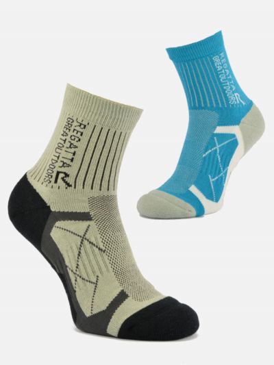 Dwupak damskich skarpet turystycznych Regatta Active