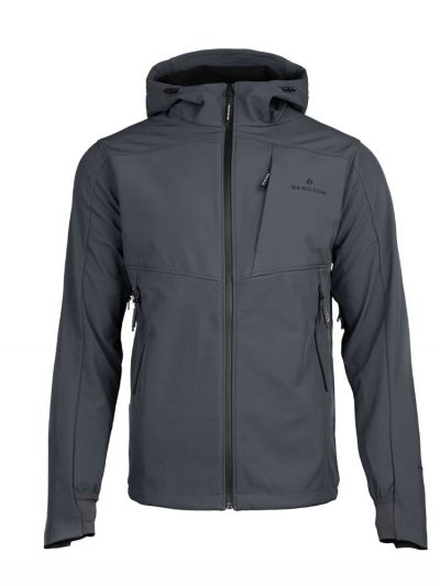 Wodoodporny softshell z kapturem Bergson Ventura