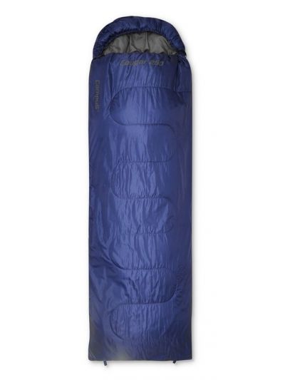 Śpiwór niebieski koperta Campus Cougar 250 Prawy