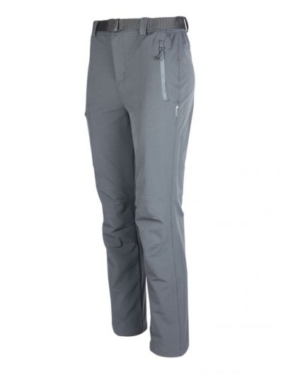 Szare spodnie turystyczne Bergson Asen 4-Way Stretch