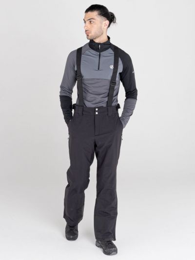 Czarne spodnie narciarskie Dare 2b Achieve Ared 20 000