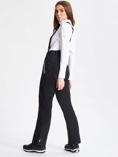 Czarne ocieplane spodnie na narty Dare 2b Effused