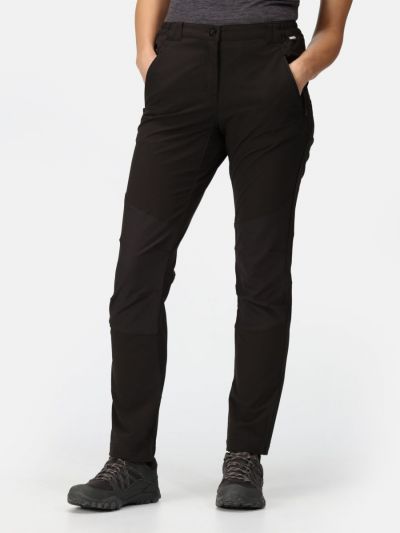 Spodnie turystyczne czarne Regatta Questra V