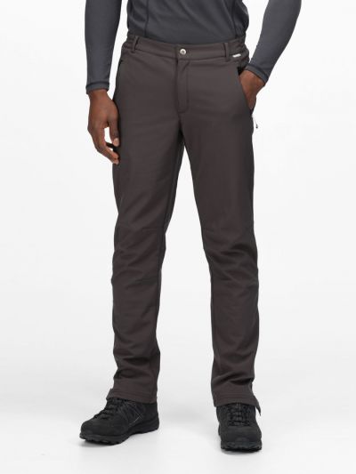 Męskie spodnie Regatta Geo Softshell Ciepłe