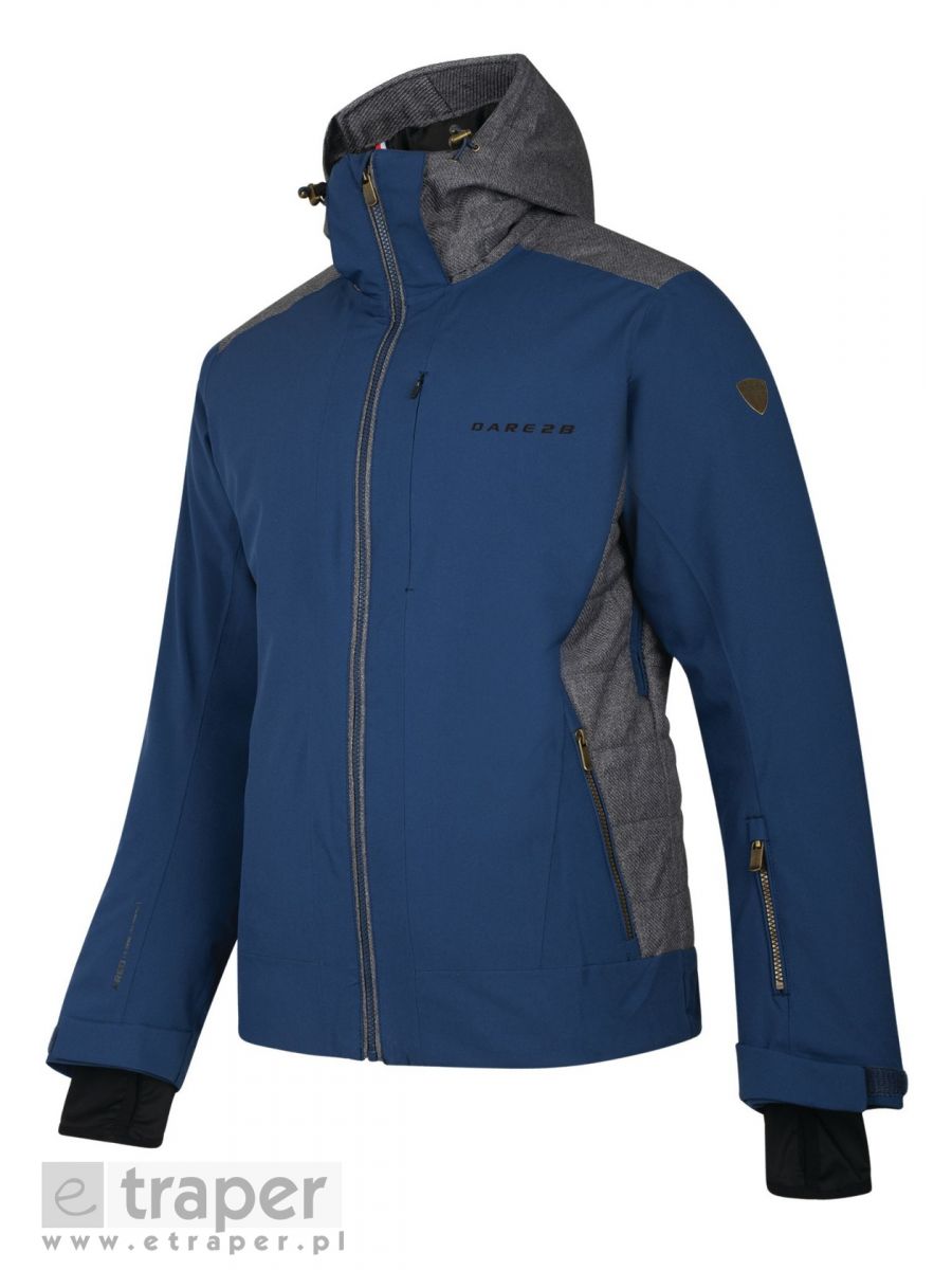 Męska kurtka narciarska wodoodporna Dare 2b Rendition Niebieska