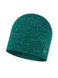 Zielona czapka do biegania z DryFLX i odblaskami