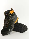 Czarne buty trekkingowe męskie