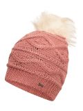 Świetna czapka zimowa w kolorze różowym