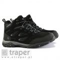 Czarne buty trekkingowe męskie wysokie Holcombe