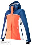 Pomarańczowo-niebieska kurtka damska na narty Dare 2b Noted