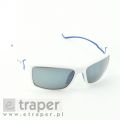 Białe okulary przeciwsłoneczne z filtrem UV400 i cat.3 Dare 2b