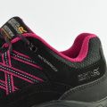 Czarno-różowe buty damskie Regatta Edgepoint