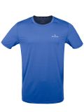 Niebieska koszulka męska na siłownię Bergson