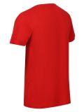 Czerwony t-shirt męski bawełniany