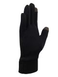 Czarne rękawice streczowe Bergson Fit Screen