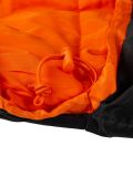 Czarno-pomarańczowy śpiwór Bergson Superpack III