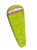 Zielony śpiwór mumia Bergson Junior 300