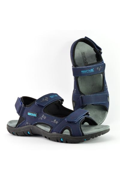 Granatowe sandały damskie Regatta Haris