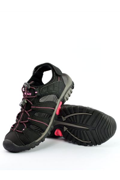 Damskie sandały zabudowane turystyczne Campus Munia