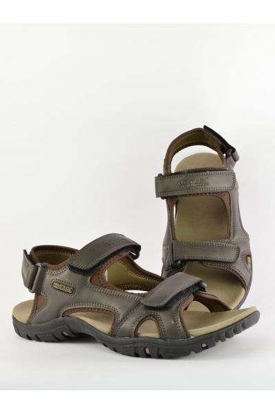 Brązowe sandały męskie Regatta Haris