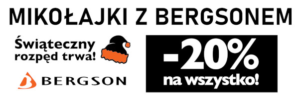 Mikołajkowe obniżki cen na markę Bergson